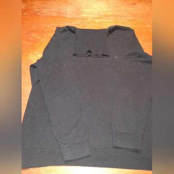 Lauren by Ralph Lauren Women's Black Turtleneck Sweater, Size Medium (22… - Picture 2 of 8